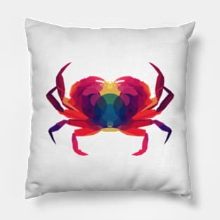 Rainbow Crab Pillow