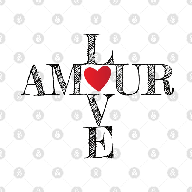 Amour - Love by BlueZenStudio