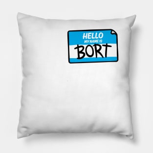 My name is Bort Pillow