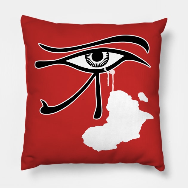 Eye Cry Pillow by Corecustom