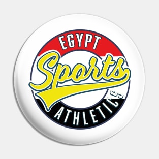 Egypt Sports Athletic logo Pin