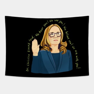 Dr. Christine Blasey Tapestry