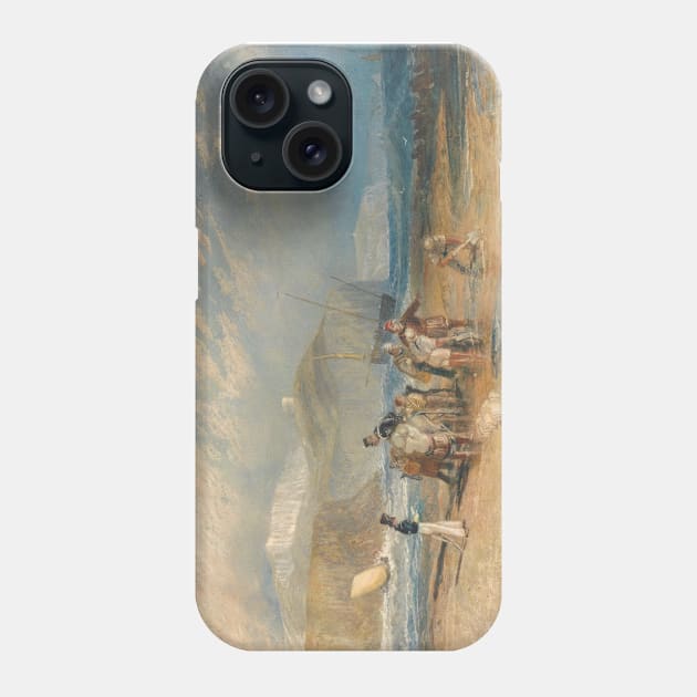 Folkestone Harbour and Coast to Dover by J.M.W. Turner Phone Case by Classic Art Stall