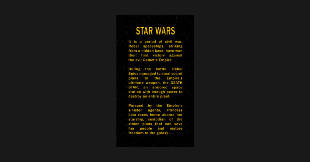 star-wars-opening-crawl-star-wars-posters-and-art-prints-teepublic