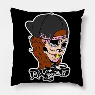 KAIRI CYANIDE ''MS CANDY SKULL'' Pillow