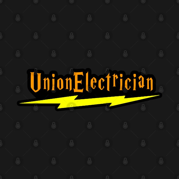 Union Electrician by  The best hard hat stickers 