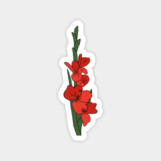 Gladiole Magnet