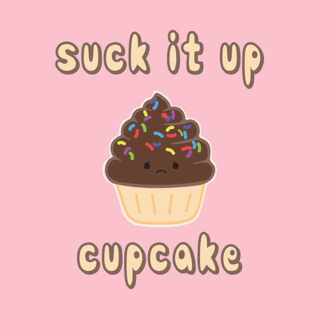 Suck it up, Chocolate Cupcake by SlothgirlArt