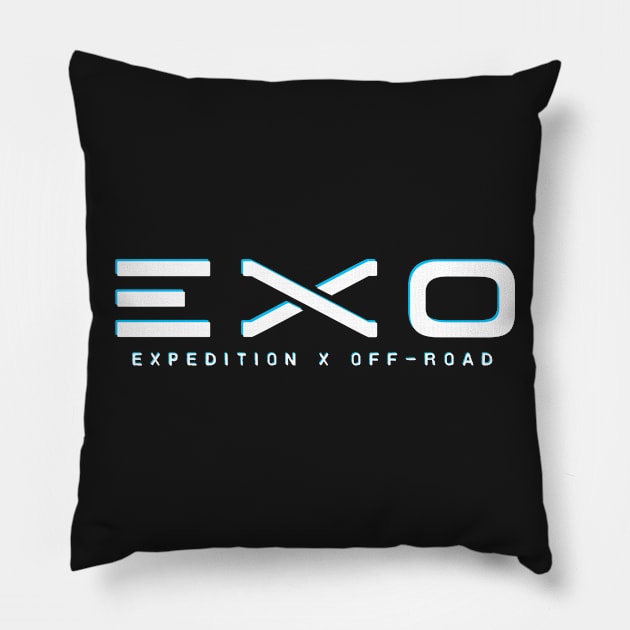 EXO Sticker Pillow by bigmiah5050