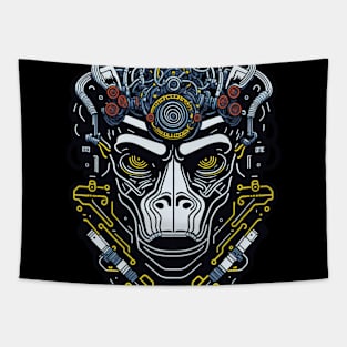 Techno Apes Tapestry