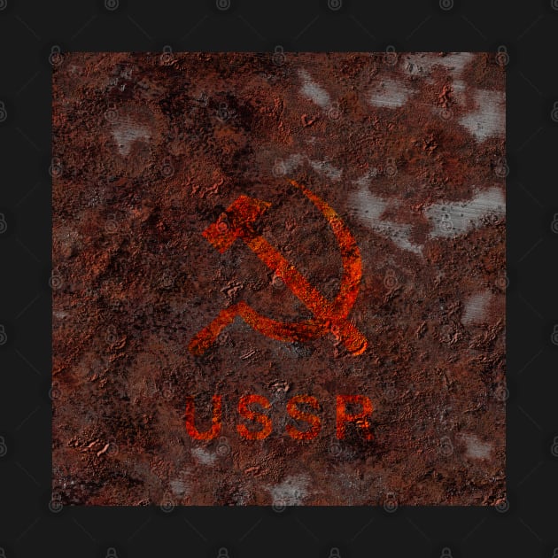 Ussr hammer and sickle by rolffimages