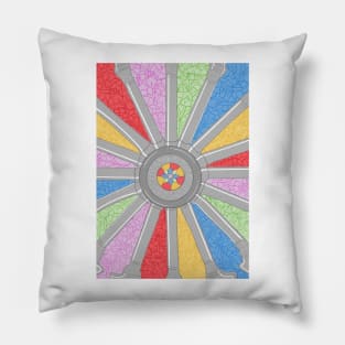 Church Mosaic Pillow