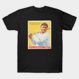 Lou Gehrig 1933 Goudey New York Yankees vintage baseball card t-shirt