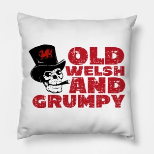 Old Welsh & Grumpy Pillow