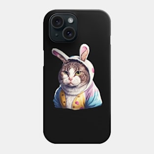 Easter Bunny Cat Phone Case