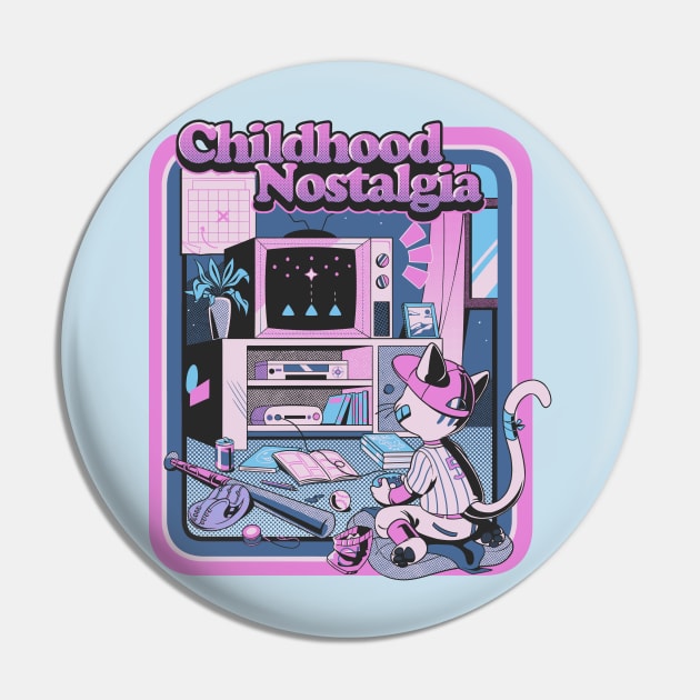 Childhood Nostalgia Blue by Tobe Fonseca Pin by Tobe_Fonseca