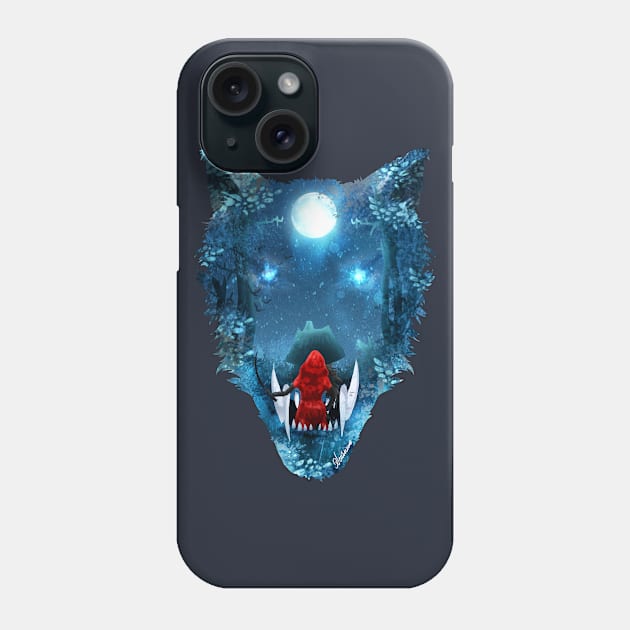 Big Bad Wolf 2 Phone Case by DVerissimo