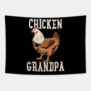 Chicken Grandpa Tapestry