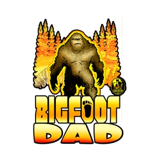 Bigfoot Dad Sasquatch Father Squatch Daddy T-Shirt