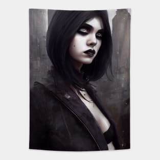 Goth Girl Tapestry