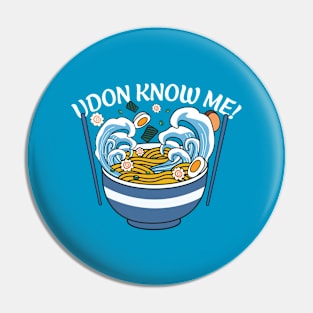 Udon Know Me Wave Pin