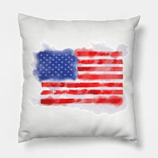 US Flag Pillow