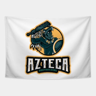 Azteca Bodybuilding Tapestry