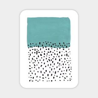 Color Block Dots Magnet