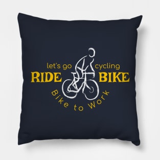 Ride Bike Pillow