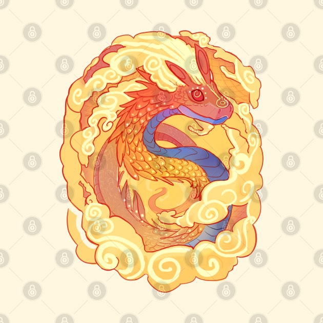 Orange Serpent by AshenShop