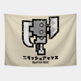 Monster Hunter World Switch Axe Kanji Tapestry