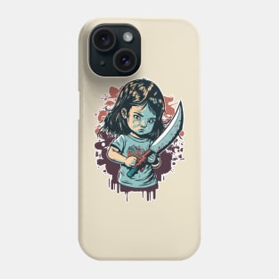 Knife Girl Phone Case