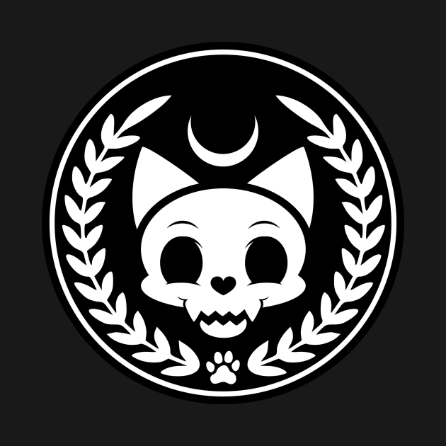 Skull Kitty Seal by Anrego