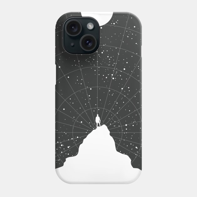 Amazed Phone Case by lacabezaenlasnubes