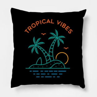 Tropical Vibes 1 Pillow