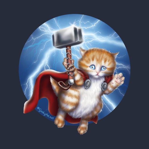 Thor Kitten by GeekyPet