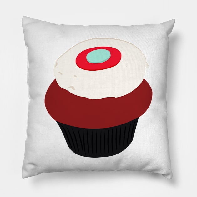 Sprinkles Red Velvet Pillow by ShayliKipnis