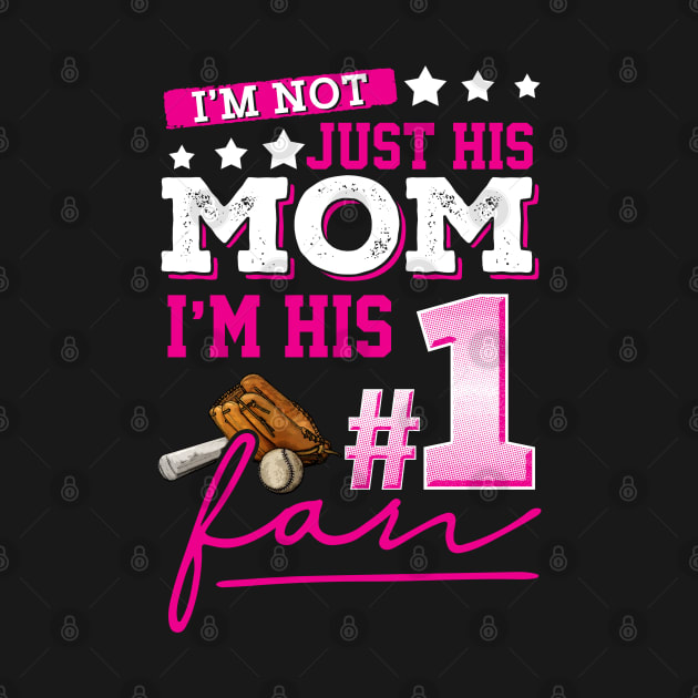 Disover Baseball mom: My Son Biggest Fan - Baseball Mom - T-Shirt