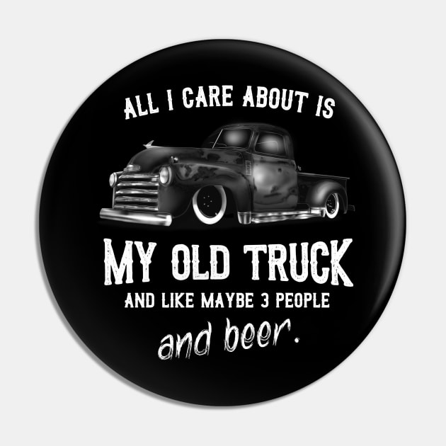 Chevy 3100 Classic Truck Pin by hardtbonez