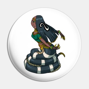 Female Cobra Naga MONSTER GIRLS Series I Pin