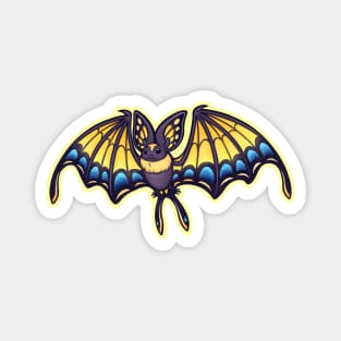 Butterfly Bat Magnet