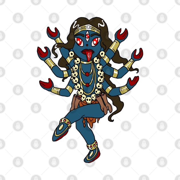 Kali Hindu Goddess of Destruction CHIBI MONSTER GIRLS Series I by angelasasser