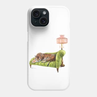 Vintage Tiger decor Phone Case