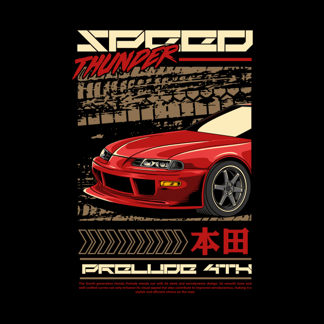 Honda Prelude 4th Design by Harrisaputra