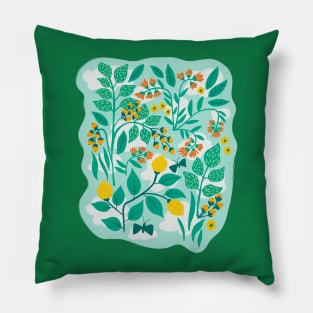 Lemony Garden Pillow