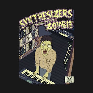 Funny Synthesizer Zombie T-Shirt