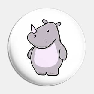 Cute little Rhino! Pin