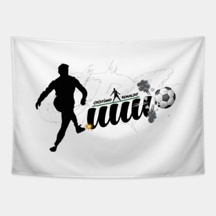 Suuuu CR7* T-Shirt Design | Black Version Tapestry