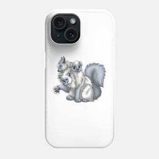 CerPURRus: Blue Point Phone Case