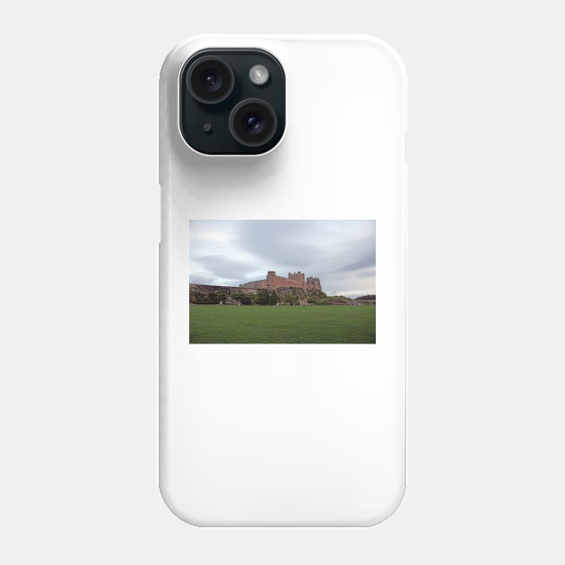 Bamburgh Castle, Northumberland Phone Case by HazelWright